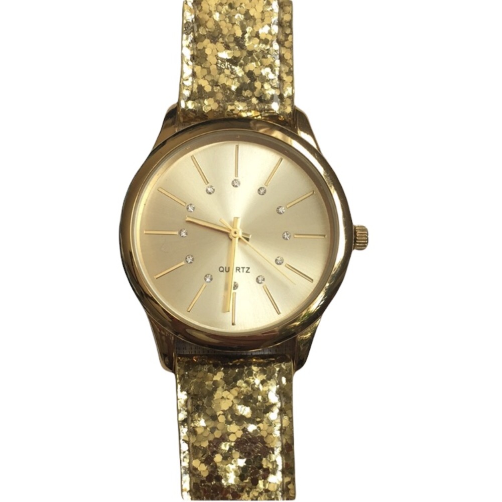 Gold Sparkle Watch